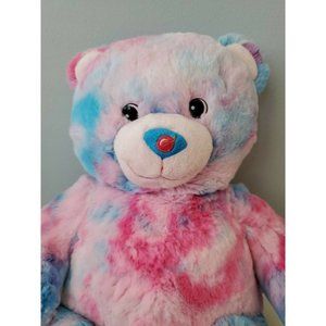 Bubble Gum Ice Cream Pink Blue Tie Dye Teddy Bear